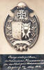  1916 Hohenwestedt (2354) Ansichtskarte/ Kriegswahrzeichen des Vaterländischen Frauenvereins 2