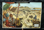 Ägypten Schulwandkarte / Rollbild Karte / Lehrtafel / Geschichte / Pyramidenbau im ... -