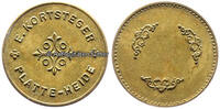 Platte - Heide / Menden Geldersatzmarke / E. Kortsteger Platte - Heide -