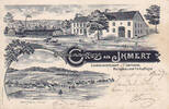 1903 Ihmert / Hemer / Iserlohn Ansichtskarte / Postkarte / Litho / Gruss aus Ihmert / Schenkwirtschaft v. F.... 2