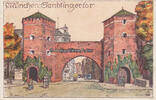 München Um 1910 Ansichtskarte / Postkarte / Künstlerkarte / Sendlingerto... 4.33 £  +  8.67 £ shipping