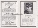 Drittes Reich / Mondorf 1943 Totenzettel / Sterbebild / Willi Klein Gefr... 5.20 £  +  8.67 £ shipping