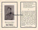 Drittes Reich / Rösenbeck 1943 Totenzettel / Sterbebild / Karl Weber Inh... 5.20 £  +  8.67 £ shipping