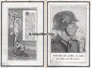 Drittes Reich / Otzenhausen 1942 Totenzettel / Sterbebild / Alois Wiesen... 4.33 £  +  8.67 £ shipping