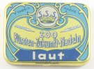 Deutsches Reich Grammophon Nadeldose,200 Fürsten-Zukunft-Nadeln laut -