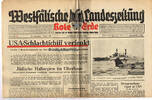 Drittes Reich / Westfalen 23.5.1942 Westf&auml;lische Landeszeitung Rote Erde... 15.23 &pound;  +  10.16 &pound; shipping