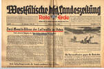 Drittes Reich / Westfalen 13.3.1944 Westf&auml;lische Landeszeitung Rote Erde... 15.23 &pound;  +  10.16 &pound; shipping