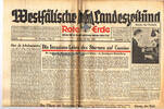 Drittes Reich / Westfalen 20.3.1944 Westf&auml;lische Landeszeitung Rote Erde... 15.23 &pound;  +  10.16 &pound; shipping