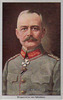 Deutsches Reich Werbekarte/Kriegsminister von Falkenhayn,hinten gedrucktes Emblem(Ilse) -