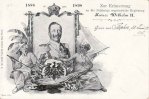 Deutsches Reich Ansichtskarte/Zur Erinnerung an die 10 jährige segensreiche Regierung 1888-1898 -