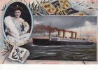 Deutsches Reich Ansichtskarte/Norddeutscher Lloyd, Bremen/Schnelldampfer <i>Kronprinzessin</i>... -