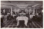 Deutsches Reich Ansichtskarte/Motorschiff <i>St. Louis</i>/der Hamburg-Amerika Linie/Hauptspeisesaal -