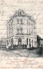 Wiesdorf/Leverkusen Ansichtskarte/Postkarte/Gruss aus Wiesdorf a. Rh./Gasthof zur Krone von Martin.. -