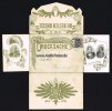 Deutsches Reich Klappkarte/Drucksache/Die besten Grüsse/Gott schütze unser Kaiserhaus -