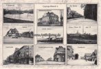 Castrop-Rauxel Ansichtskarte/Postkarte/Castrop-Rauxel 4./Volksgarten/Schule/Dorfstraße/... -
