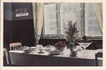 Lorch a. Rh. Ansichtskarte/Postkarte/Frühstückstisch!/Veget. Erholungsheim <i>Waldfriede</i>... -