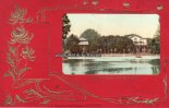 Wiesbaden Prägekarte/Jugendstil/Gruss aus Wiesbaden. -
