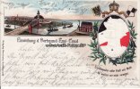 Dortmund Präge-Litho/Einweihung d. Dortmund-Ems-Canal/Dortmund, d. 1899/Ein Herrscher... -