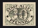 Alzey 10 Pf Stadt -
