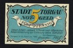 Torgau 5 Pf Stadt -