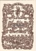 Drittes Reich Schmuckblatt-Telegramm/Schmucktelegramm/Deutsche Reichspost/Herzliche... -