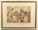 Koblenz Zeichnung/Robert Gerstenkorn/Altkleider und Spinnstoffsammlung -