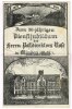 Deutsches Reich/Minden (Westf.) Zeitung zum 50-jährigen Dienstjubiläum des Herrn Postdirektors Rose in Minden... -