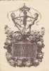 Deutsches Reich Künstler Schmuckblatt-Telegramm/Deutsche Reichspost/Entwurf Hanns Bastanier -