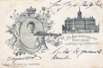 Niederlande Ansichtskarte/Postkarte/Ter Herinneringaanher Kronigsjaar/von H.M. Konigin ... -