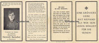 Drittes Reich / Rösenbeck 1942 Totenzettel / Sterbebild / Gedenket des g... 3.47 £  +  8.67 £ shipping