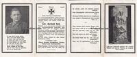 Drittes Reich / Otzenhausen 1943 Totenzettel / Sterbebild / Gefr. Bertho... 4.33 £  +  8.67 £ shipping