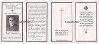 Drittes Reich / Leverkusen - Wiesdorf 1943 Totenzettel / Sterbebild / Ka... 3.47 £  +  8.67 £ shipping
