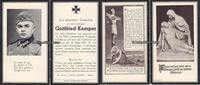 Drittes Reich / Altenhellefeld / Sundern-Sauerland 1942 Totenzettel / St... 4.33 £  +  8.67 £ shipping