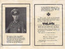 Drittes Reich / Otzenhausen 1943 Totenzettel / Sterbebild / Helmut Welke... 4.33 £  +  8.67 £ shipping