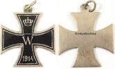 Deutsches Reich Miniatur / Eisernes Kreuz 1914 -