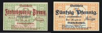 Kyritz 25 Pf, 50 Pf Stadt -