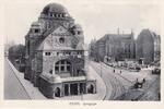 Deutsches Reich Ansichtskarte Judaika Synagoge Essen -
