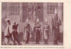 Deutsches Reichum Ansichtskarte/Der lange Josef vor Kaiser Wilhelm,König Haakon von Norwegen..... -