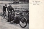 Deutsches Reich Ansichtskarte/Curt Rosenlöcher hinter seinem Schrittmacher Alfred Starke -