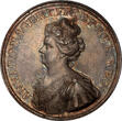 Great Britain 1709 Anne Large Silver Medal - Battle of Malplaquet PCGS SP-63