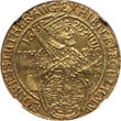 Germany Saxony 1630 Johann Georg I Gold Double Ducat NGC UNC