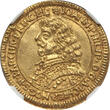 Germany Mainz 1653-MF Johann Philipp gold Ducat NGC MS-63 TOP POP!!