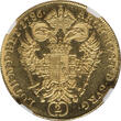 Austria 1786-A Joseph II Gold Double Ducat NGC MS-62