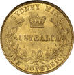 Reserve Bank of Australia 1866 Victoria Gold Sovereign NGC MS-61 Old Slab!!