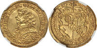 Germany Mainz Ducat Germany Mainz 1653-MF Johann Philipp gold Ducat NGC MS-63 TOP POP!! -