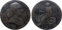 ROYAUME-UNI Half Penny Token 1791 CHESHIRE - MACCLESFIELD SS- 17.34 £  +  8.19 £ shipping