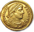 ROMAN EMPIRE AV gold solidus circa 364-367 A.D. Valens, Antioch mint - mintmark ANTI - EF++ light gold toning, minor contact marks