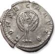 ROMAN EMPIRE AR silver antoninianus circa 255-257 A.D. Diva Mariniana, Rome mint - struck under Valerianus I after her death - VF+ attractive light steelgrey toning, flan crack