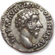 ROMAN EMPIRE AR silver denarius circa 161 A.D. Marcus Aurelius, Rome mint - PROV DEOR TR P XV COS III, Providentia - VF / VF+ cleaned