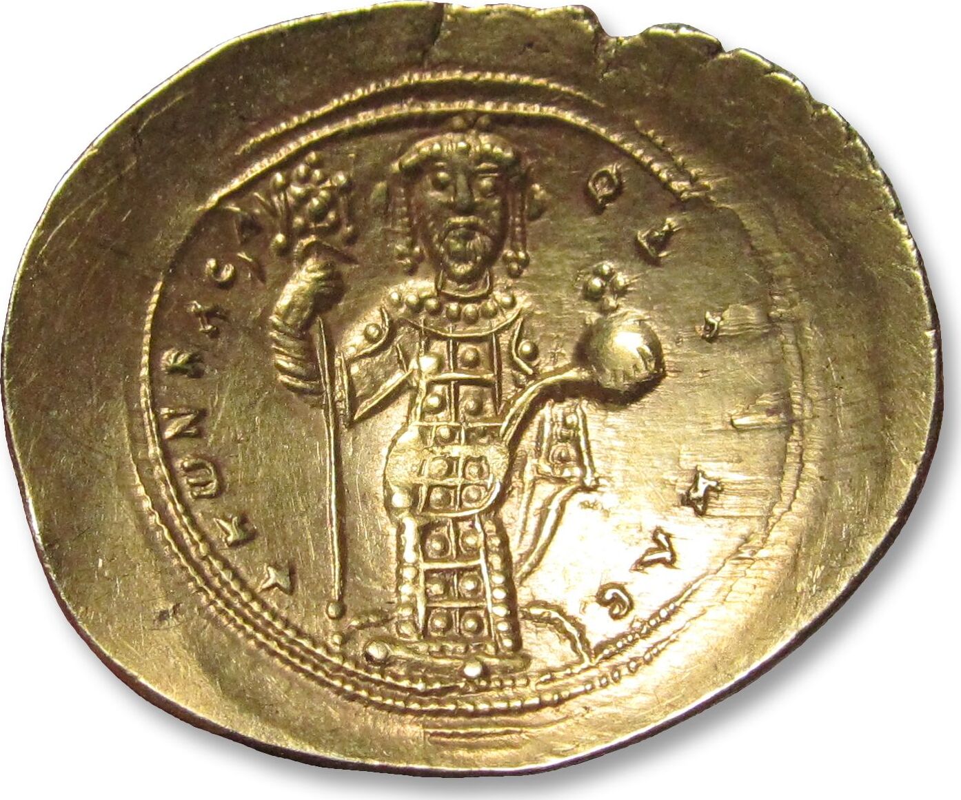 BYZANTINE EMPIRE AV gold histamenon nomisma 1059-1067 A.D.